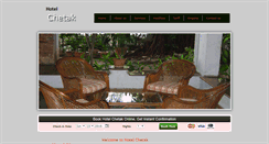 Desktop Screenshot of hotelchetak.com